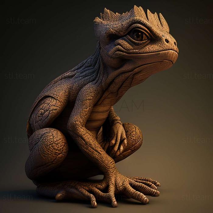 3D model Gueragama (STL)